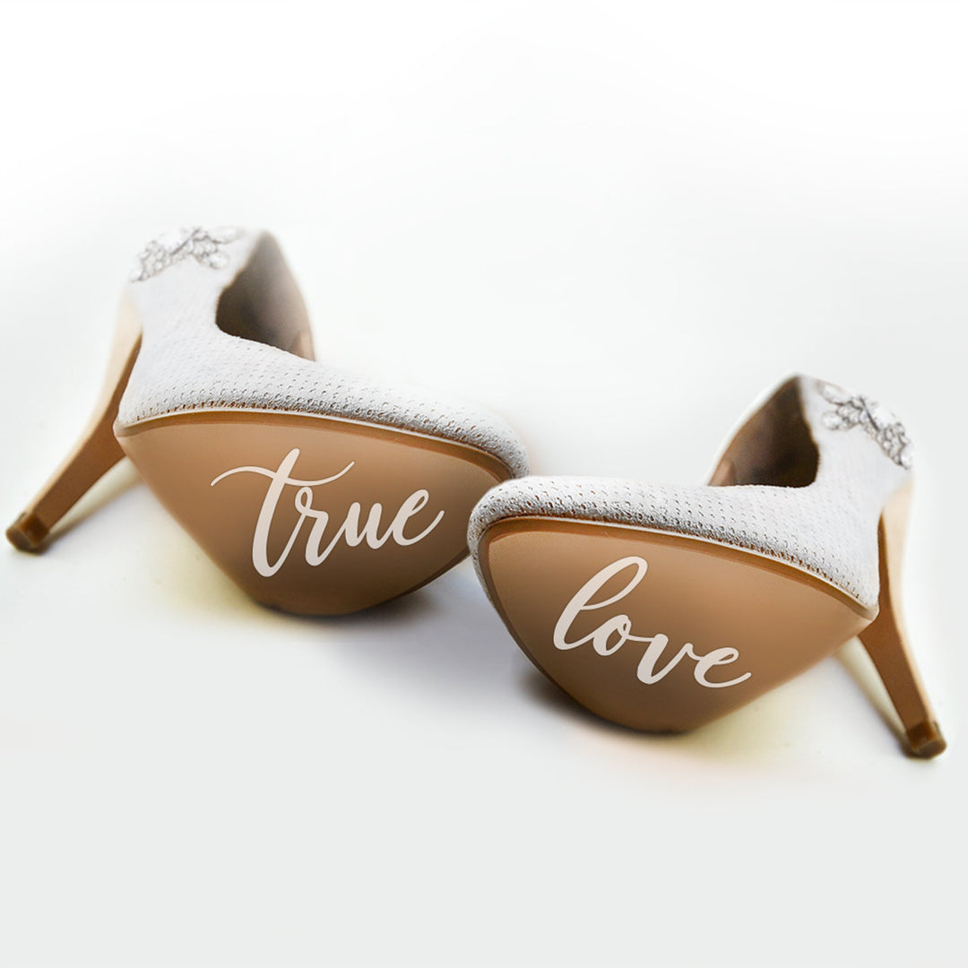 True Love Wedding Shoe Sole DECAL - LIVELY AFFAIR